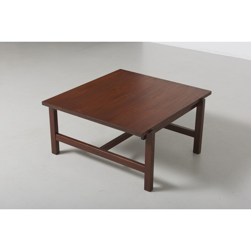 Vintage teak reversible coffee table by Cees Braakman for Pastoe