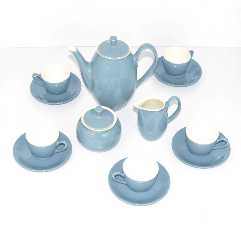 Vintage porcelain coffee service from Ditmar Urbach, Czechoslovakia, 1950s