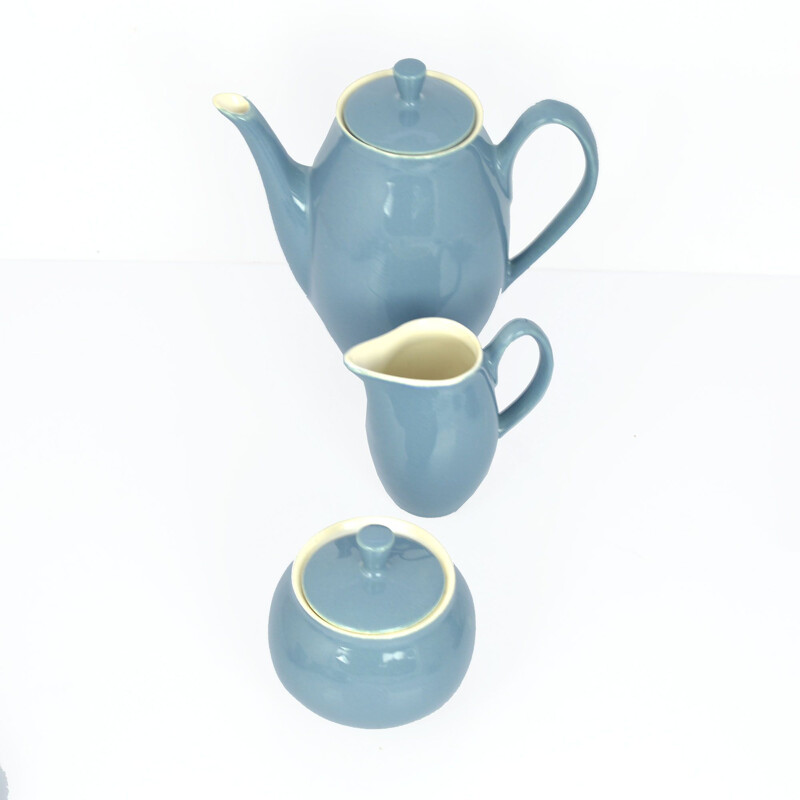 Vintage porcelain coffee service from Ditmar Urbach, Czechoslovakia, 1950s