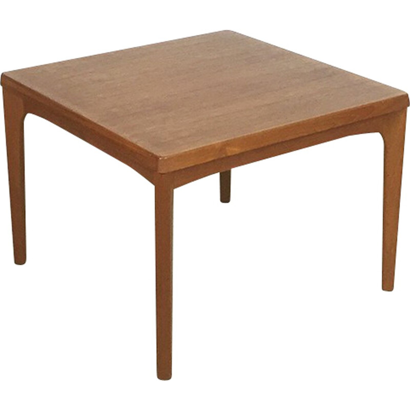 Vintage Scandinavian Velje Mobelfabrik side table in teak, Henning KJAERNULF - 1960s