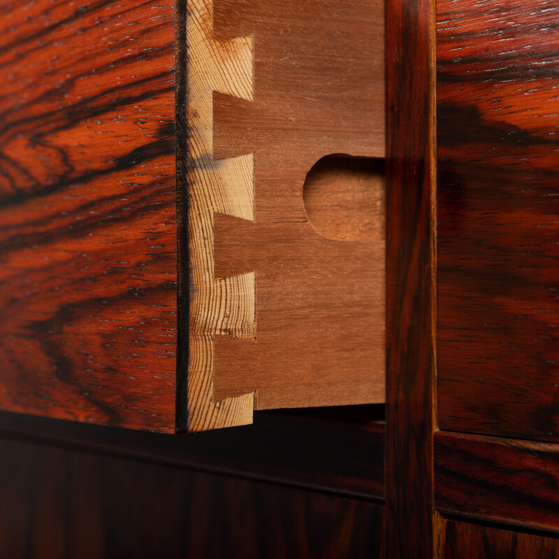 Vintage rosewood sideboard by Brouer for Brouer Møbelfabrik, 1960s