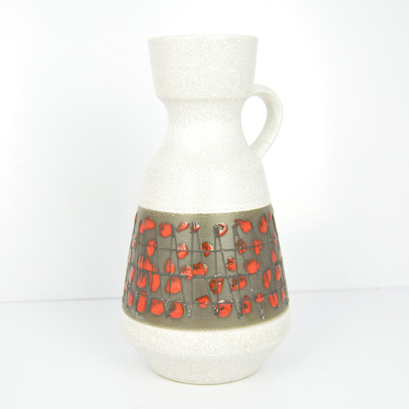 Vintage 30325 ceramic vase by U-Keramik, Germany, 1960s