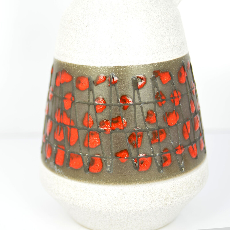 Vintage 30325 ceramic vase by U-Keramik, Germany, 1960s