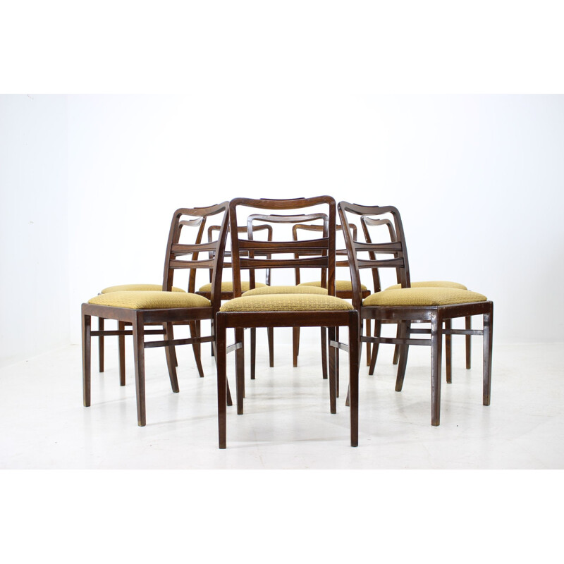 Set of 8 vintage dining Chairs, Germany, 1920s