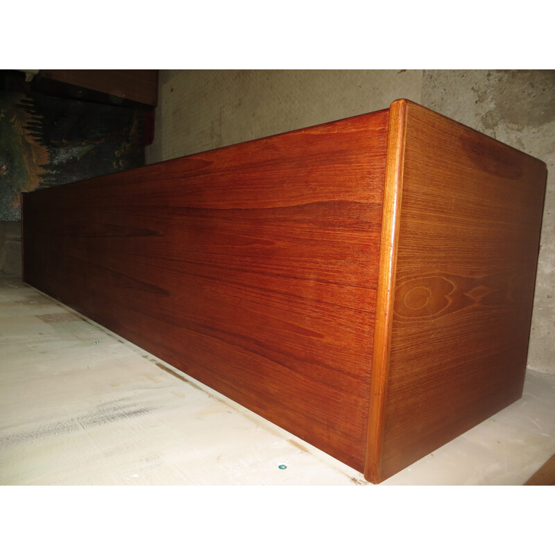 Scandinavian teak sideboard by J.Andersen, 1960s