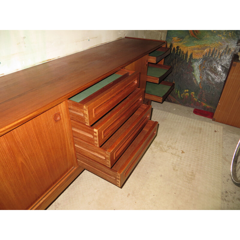 Scandinavian teak sideboard by J.Andersen, 1960s