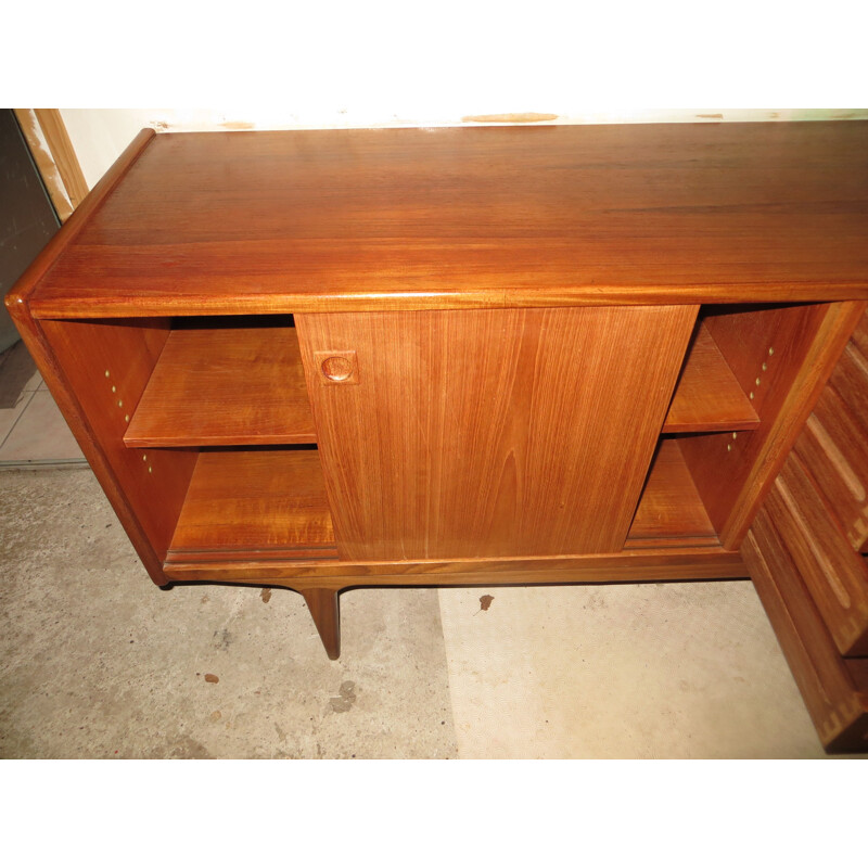 Scandinavian teak sideboard by J.Andersen, 1960s