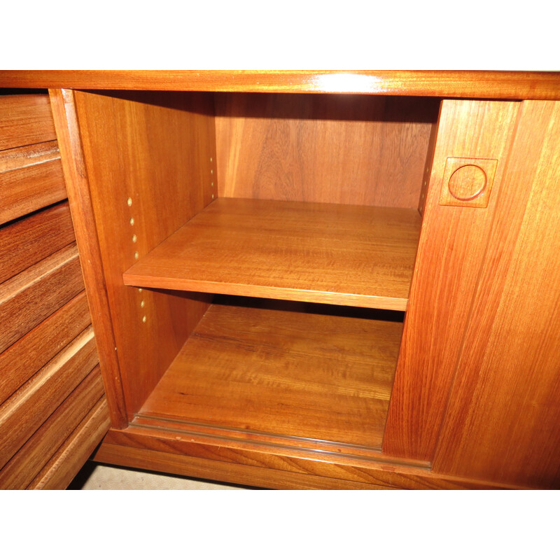 Scandinavian teak sideboard by J.Andersen, 1960s