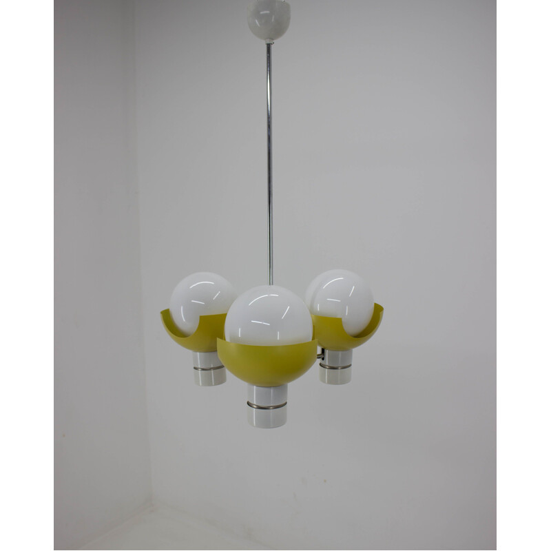 Space Age vintage chandelier by Napako, 1970s