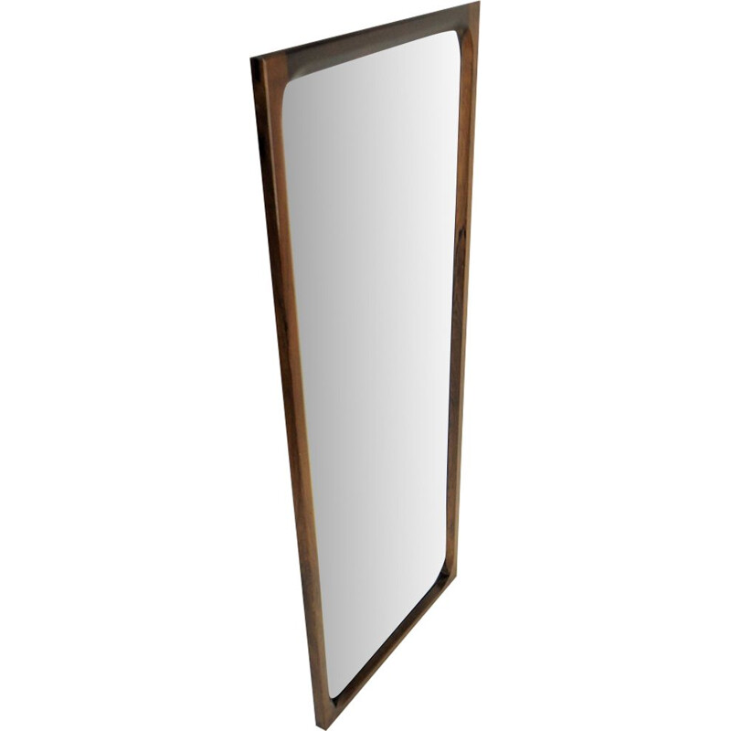 Vintage rosewood mirror, model N 165, Aksel Kjersgaard, 1960