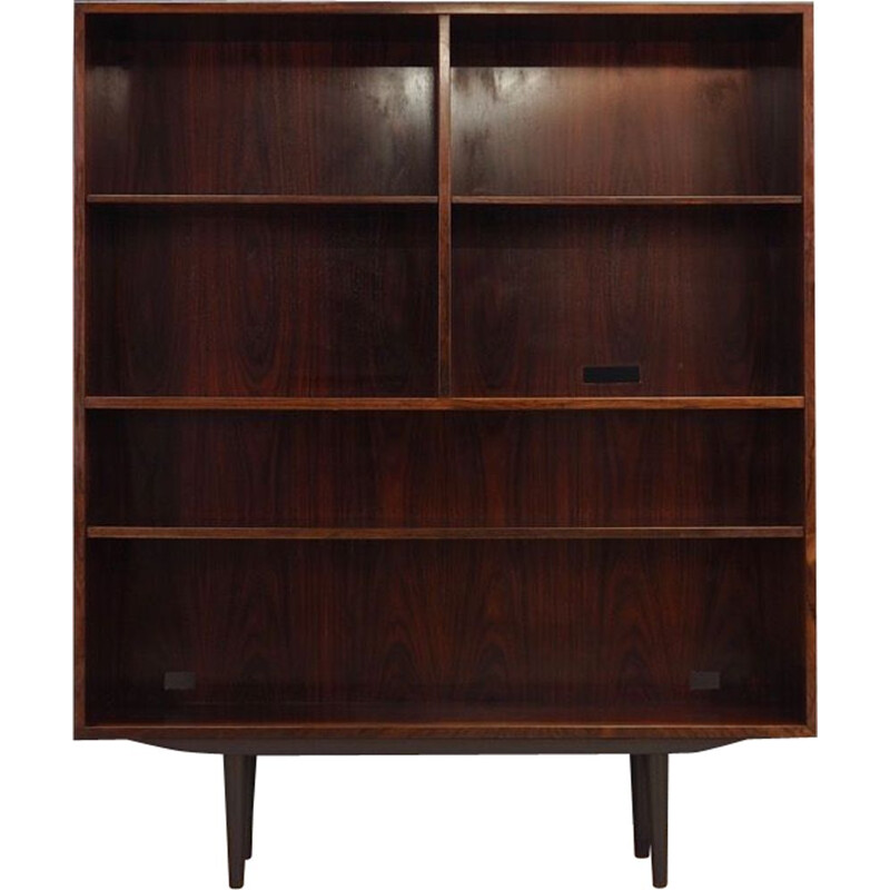 Rosewood vintage bookcase by Omann Jun, 1970s