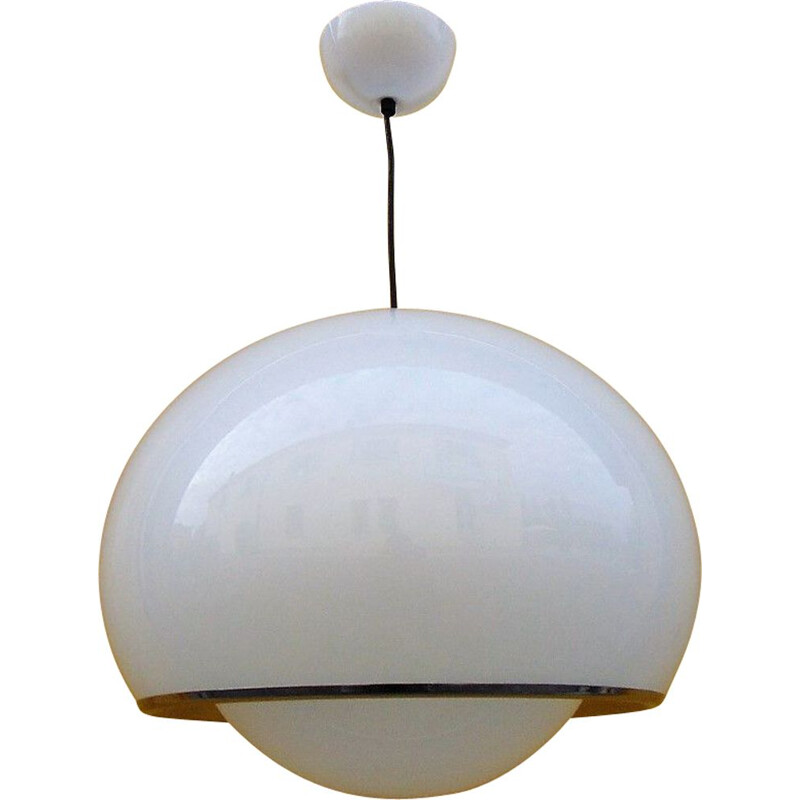 Vintage pendant light by Guzzini Harvei, 1970s