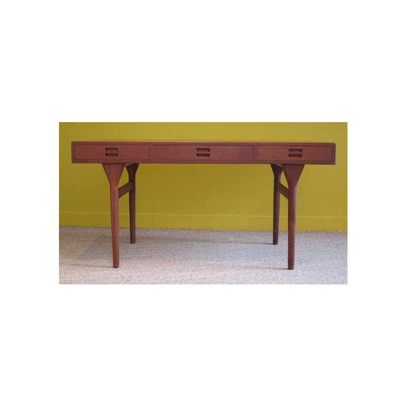 Vintage teak desk, NANNA DITZEL - 1950s 