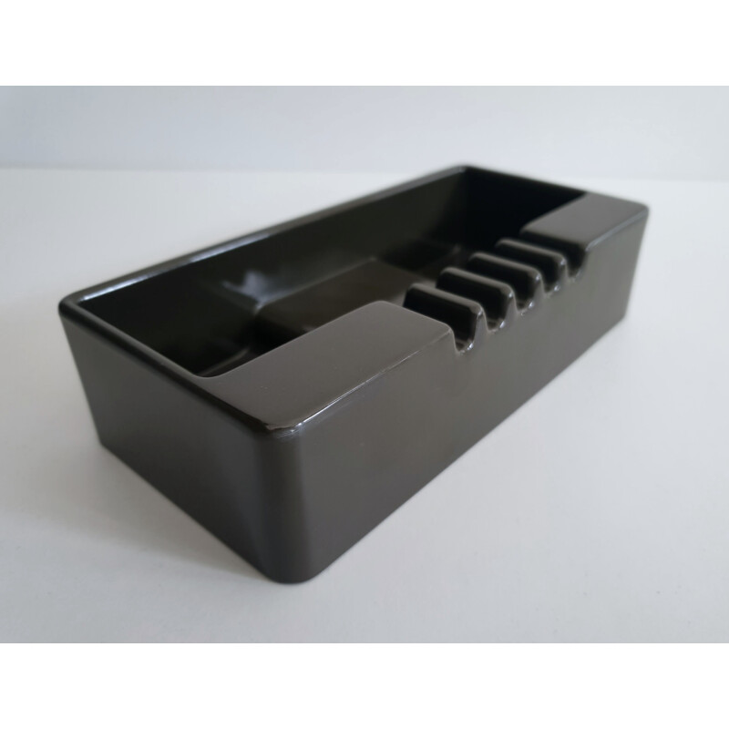 Vintage Postmodern Ashtray Desk Tidy by Ettore Sottsass for Olivetti, Italy, c.1970