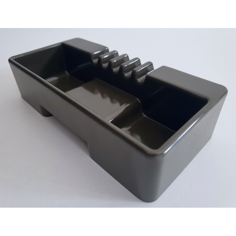 Vintage Postmodern Ashtray Desk Tidy by Ettore Sottsass for Olivetti, Italy, c.1970