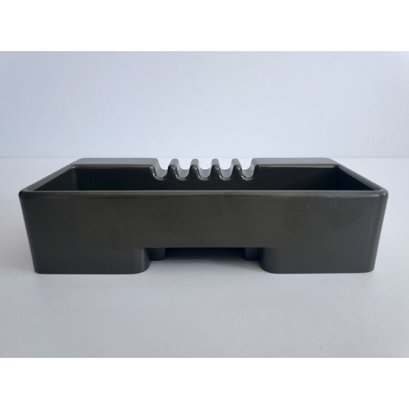 Cendrier vintage de bureau posmoderne par Ettore Sottsass pour Olivetti, Italie, vers 1970