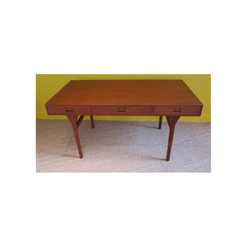 Vintage teak desk, NANNA DITZEL - 1950s 