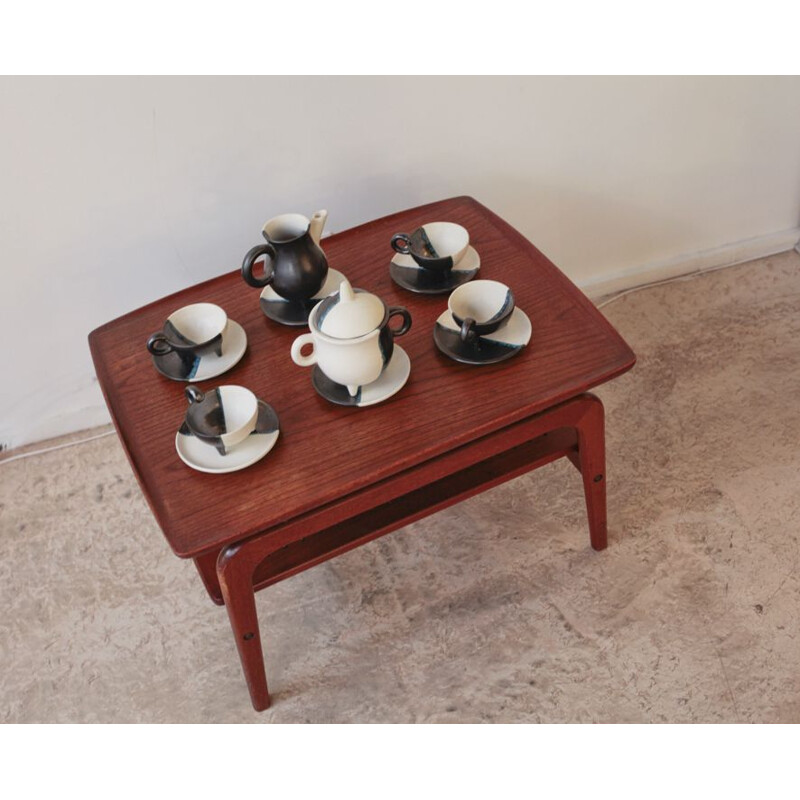 Vintage coffee set de Luc de Vallauris 