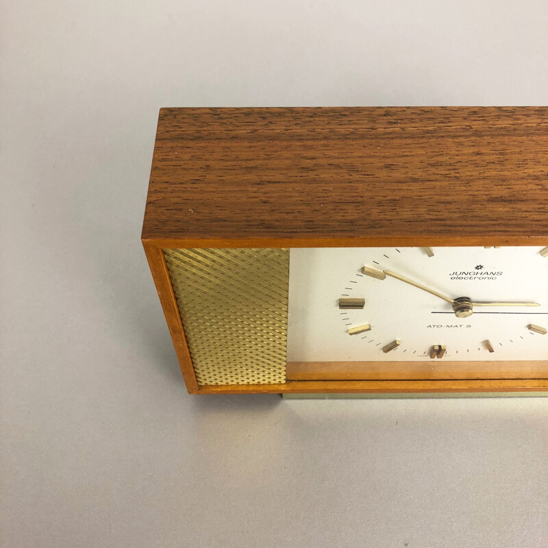 Horloge de table vintage par Junghans Electronic, Allemagne 1960