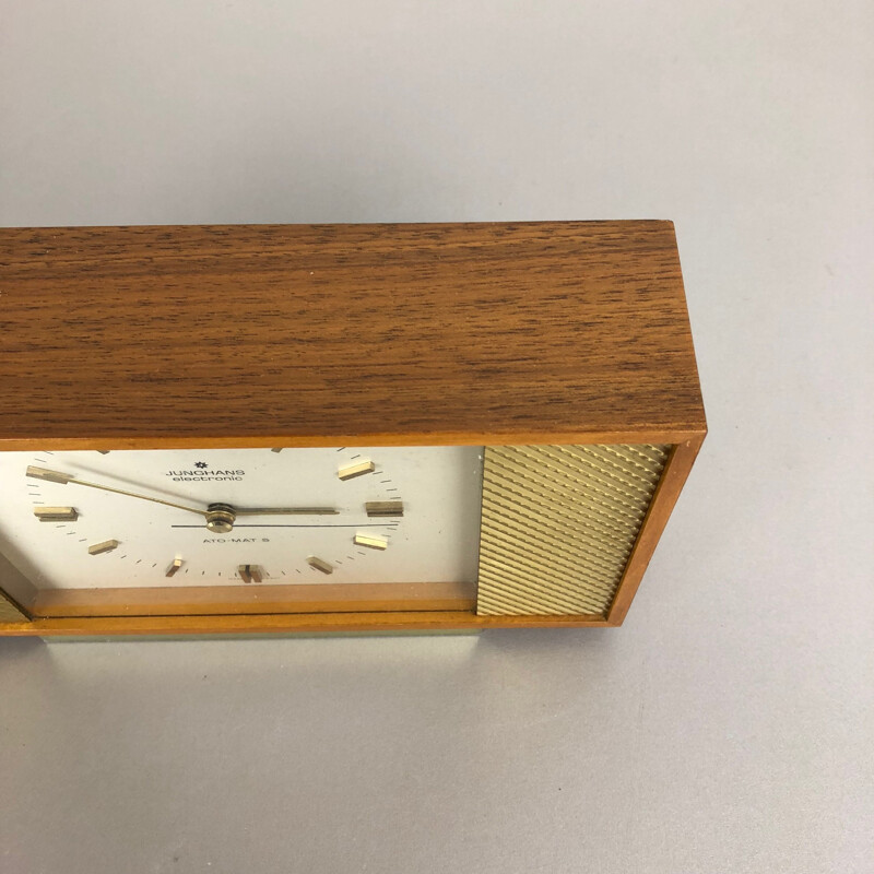 Horloge de table vintage par Junghans Electronic, Allemagne 1960