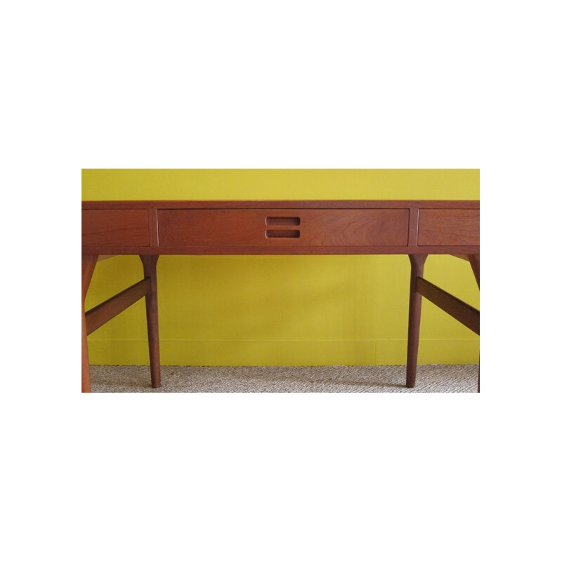 Vintage teak desk, NANNA DITZEL - 1950s 