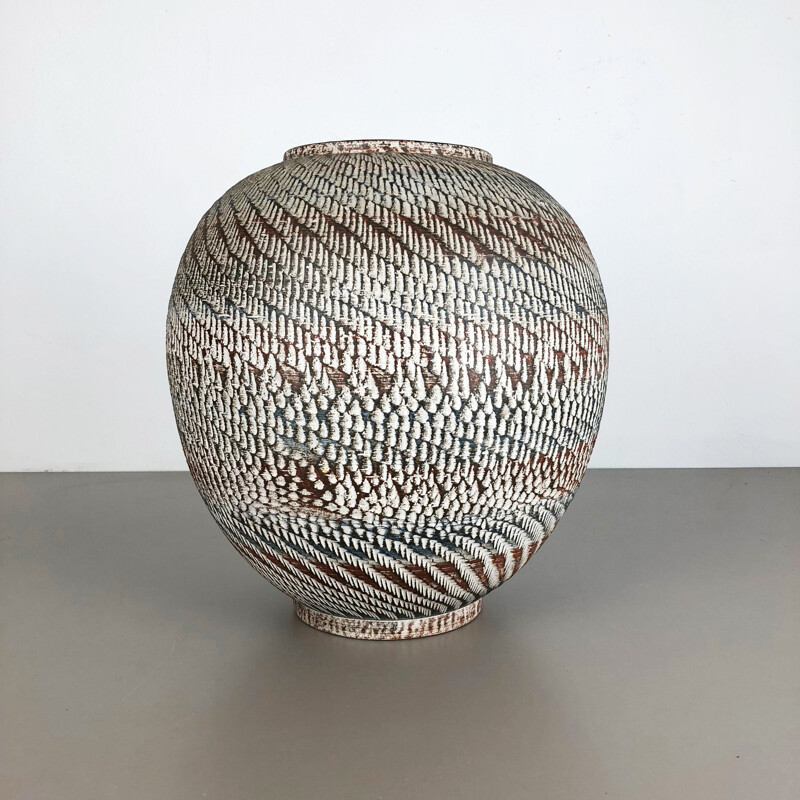 Vase de poterie vintage en céramique par Dümmler et Breiden, Allemagne 1950