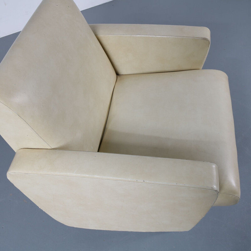 Vintage "Breda" armchair by Pierre Guariche from by Meurop, Belgium, 1960s