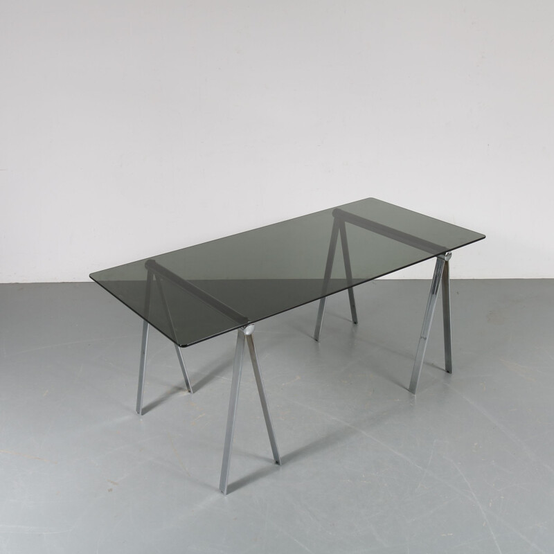 Vintage dining table by Milo Baughman, USA, 1970s