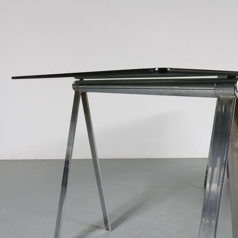 Vintage dining table by Milo Baughman, USA, 1970s