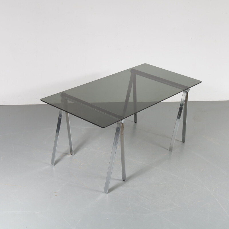 Vintage dining table by Milo Baughman, USA, 1970s