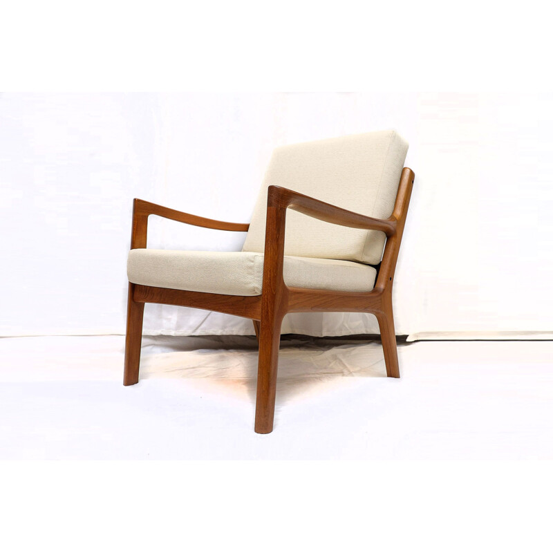 Vintage Teak Senator Lounge Chair by Ole Wanscher forCado 