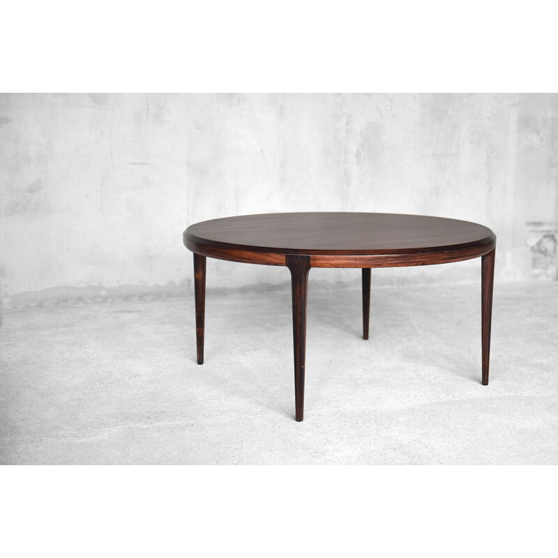 Vintage coffee table 283 in rosewood by Johannes Andersen for Silkeborg Møbelfabrik, 1960