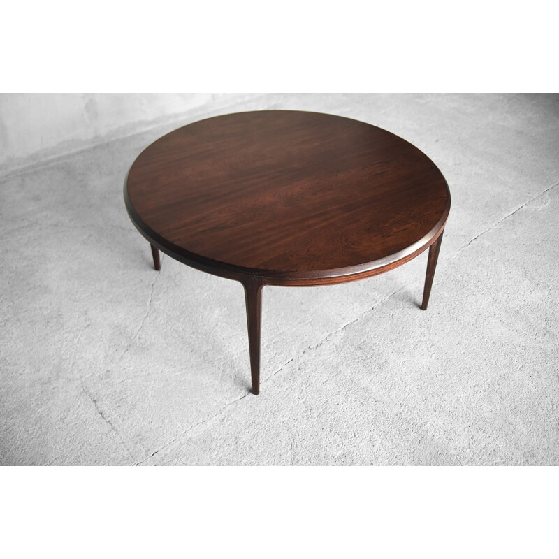 Vintage coffee table 283 in rosewood by Johannes Andersen for Silkeborg Møbelfabrik, 1960