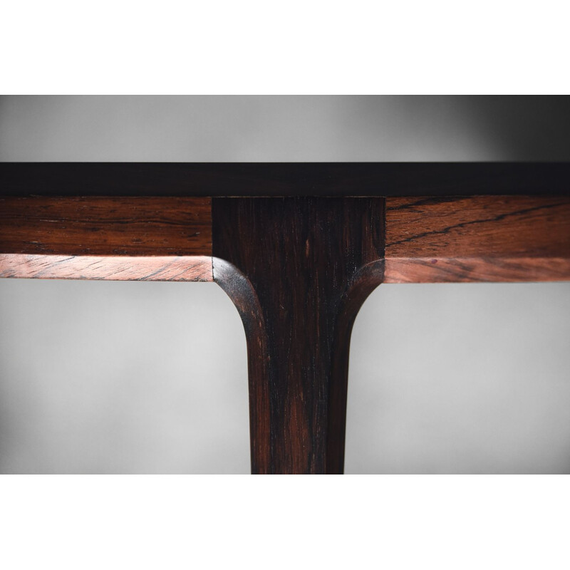 Vintage coffee table 283 in rosewood by Johannes Andersen for Silkeborg Møbelfabrik, 1960