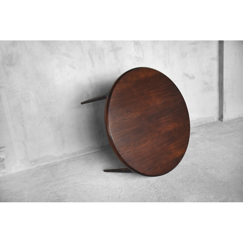 Vintage coffee table 283 in rosewood by Johannes Andersen for Silkeborg Møbelfabrik, 1960