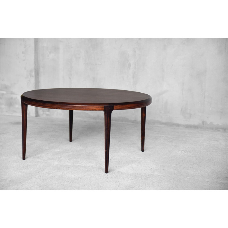 Vintage coffee table 283 in rosewood by Johannes Andersen for Silkeborg Møbelfabrik, 1960