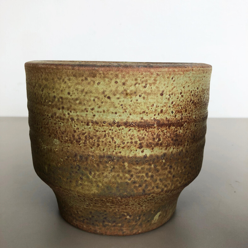 Conjunto de 3 vasos de cerâmica vintage de Piet Knepper para Mobach, Países Baixos 1970