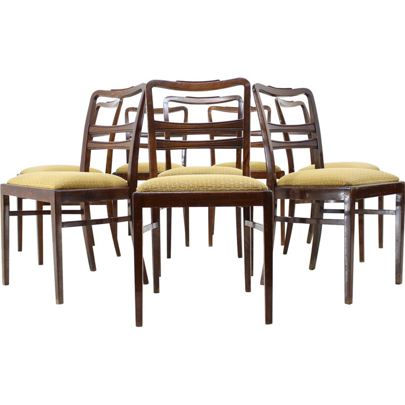 Set of 8 vintage dining Chairs, Germany, 1920s