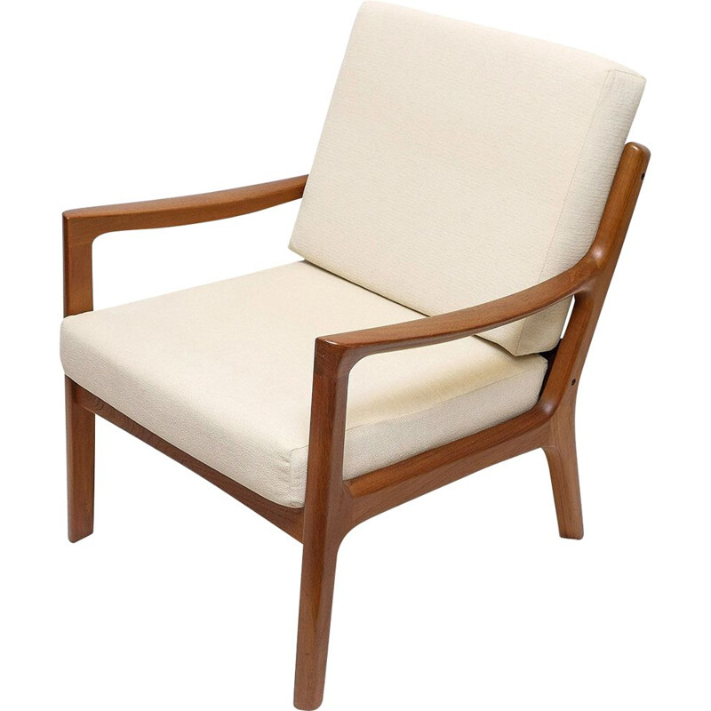 Vintage Teak Senator Lounge Chair by Ole Wanscher forCado 