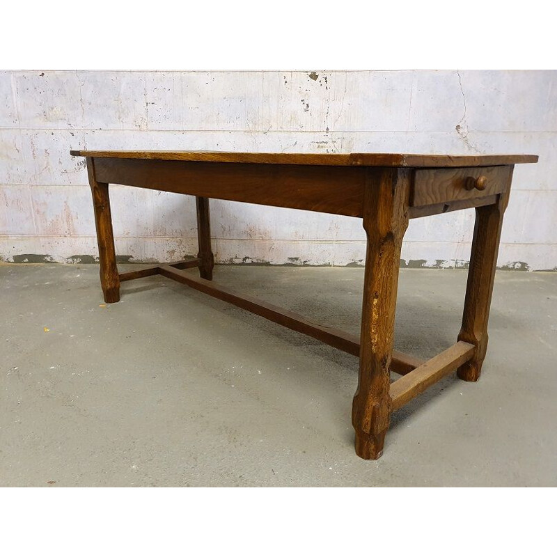 Table vintage en bois, 1930