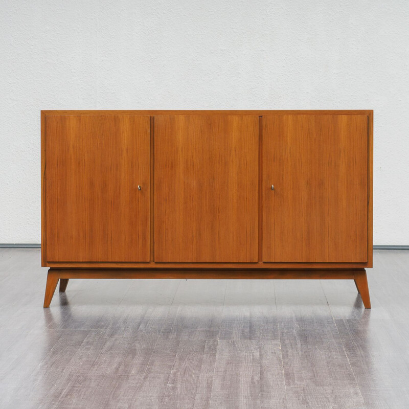 Walnut vintage sideboard byy Erwin Behr, 1950s