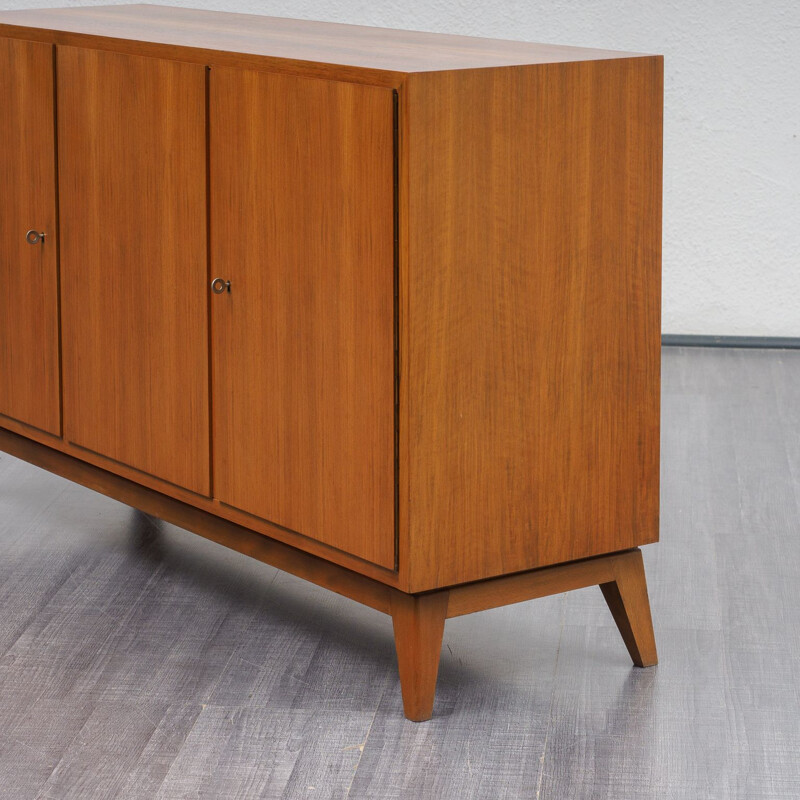 Walnut vintage sideboard byy Erwin Behr, 1950s