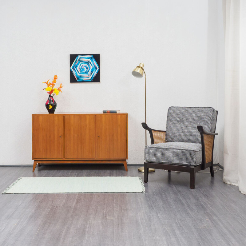 Walnut vintage sideboard byy Erwin Behr, 1950s