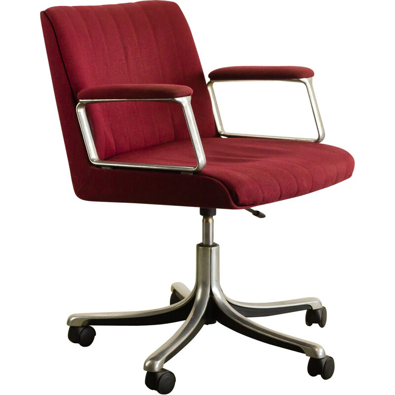 Desk chair model P128 Tecno, Osvaldo BORSANI - 1960s