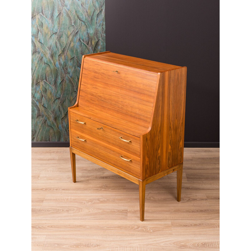 Secretaire en noyer vintage de 1960