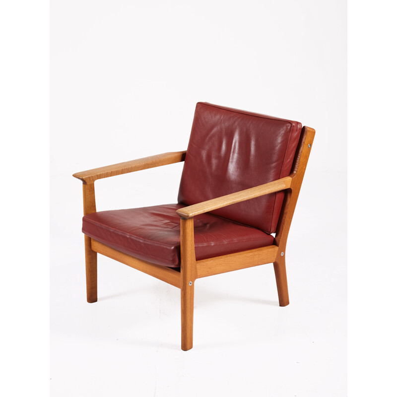 Vintage-Sessel GE 265A High-Back von Hans J. Wegner für Getama, 1970er Jahre