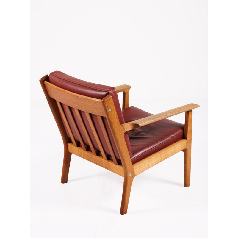 Vintage GE 265A High-Back Armchair by Hans J. Wegner for Getama, 1970s