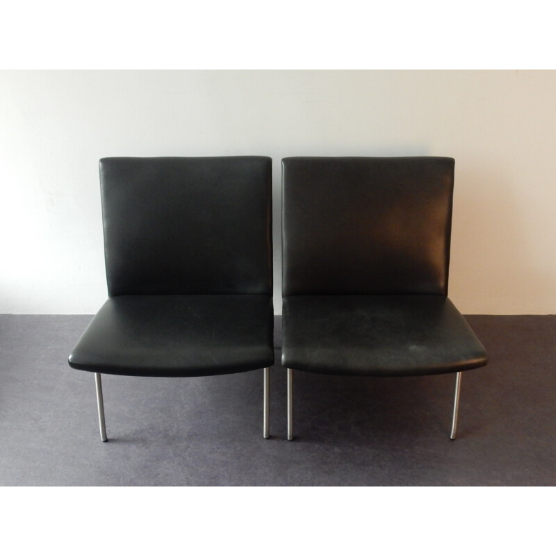 Vintage AP 39 Airport chair by Hans Wegner for AP Stolen, Denmark 1950