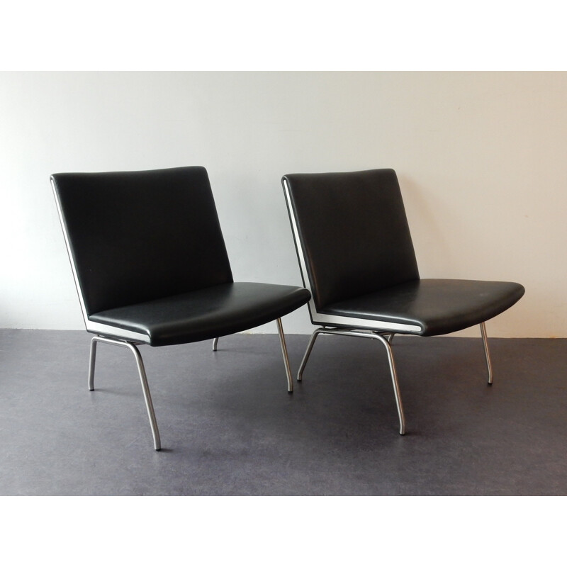 Vintage AP 39 Airport chair by Hans Wegner for AP Stolen, Denmark 1950