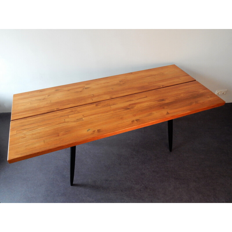 Vintage Pirkka dining table by Ilmari Tapiovaara for Laukaan Puu, Finland 1950